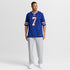 Nike Doug Flutie Buffalo Bills Game Retired Player Jersey Royal