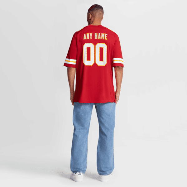 Nike Kansas City Chiefs Custom Game Jersey Red