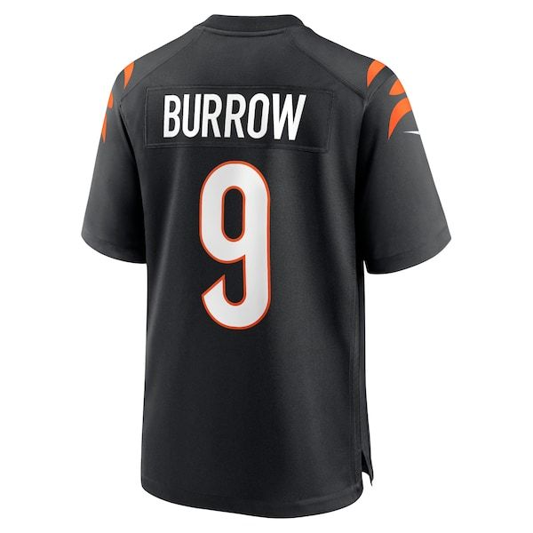 Nike Joe Burrow Cincinnati Bengals Game Jersey Black