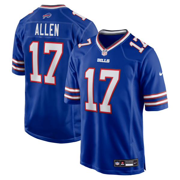 Nike Josh Allen Buffalo Bills Game Jersey Royal