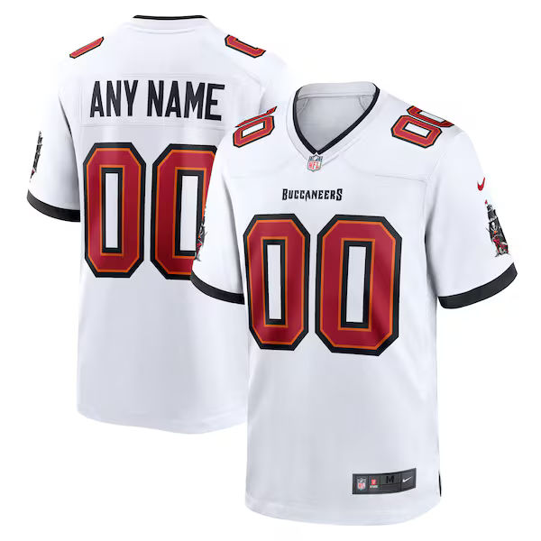 Nike Tampa Bay Buccaneers Custom Game Jersey White