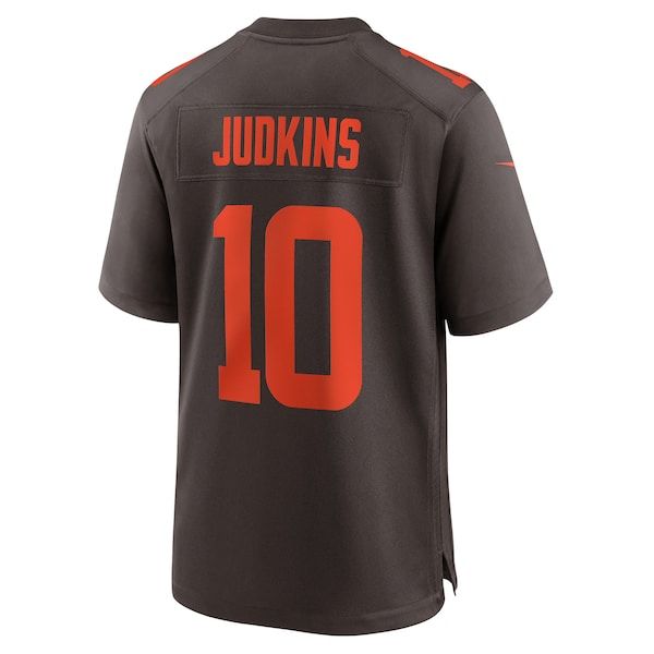 Nike Quinshon Judkins Cleveland Browns Alpha Dawg Game Jersey Brown