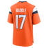 Nike Jaylen Waddle Denver Broncos Game Jersey Orange