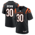 Nike Chase Brown Cincinnati Bengals Game Jersey Black