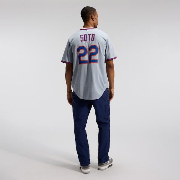 Nike Juan Soto New York Mets Road Replica Jersey Gray