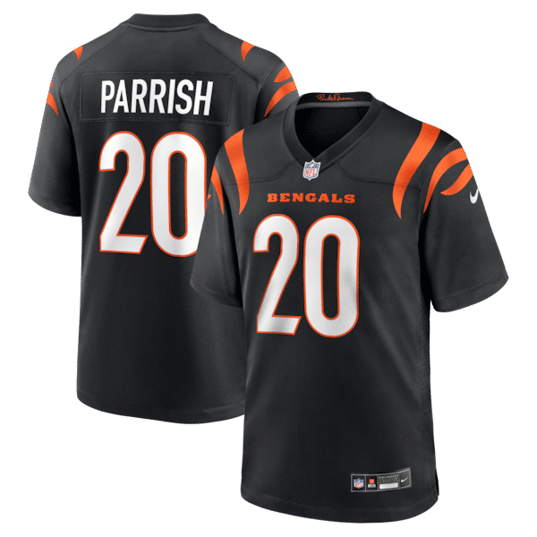 Nike Lemar Parrish Cincinnati Bengals Team Retired Game Jersey Black