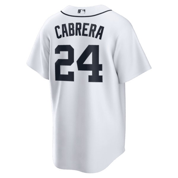 Nike Miguel Cabrera Detroit Tigers Home Replica Jersey White