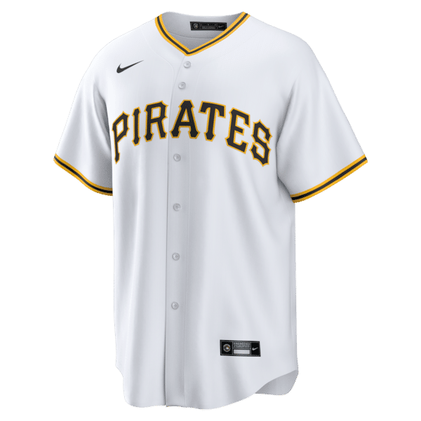 Nike Konnor Griffin Pittsburgh Pirates Home Replica Jersey White