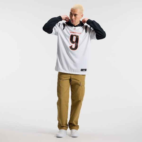 Nike Joe Burrow Cincinnati Bengals Game Jersey White