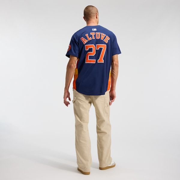 Nike Jose Altuve Houston Astros Alternate Limited Player Jersey Navy