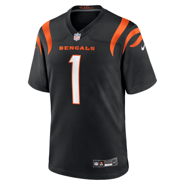 Nike Ja'Marr Chase Cincinnati Bengals Game Jersey Black