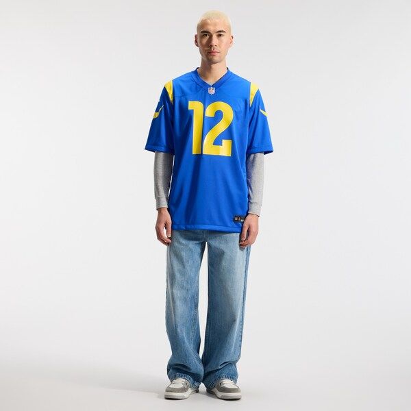 Nike Puka Nacua Los Angeles Rams Game Jersey Royal