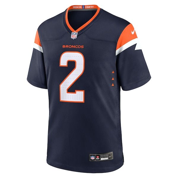 Nike Patrick Surtain II Denver Broncos Alternate Game Jersey Navy