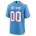 Nike Tennessee Titans Custom Game Jersey Light Blue