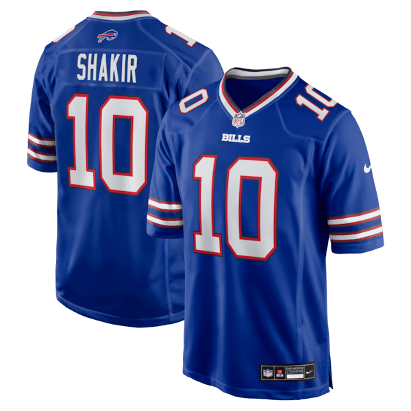 Nike Khalil Shakir Buffalo Bills Game Jersey Royal