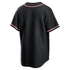 Nike Minnesota Twins Fashion Replica Black Out Jersey