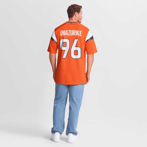 Nike Eyioma Uwazurike Denver Broncos Team Game Jersey Orange