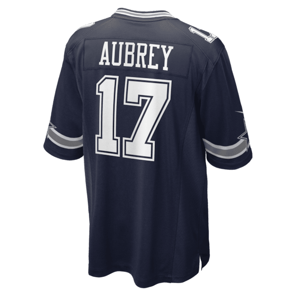 Nike Brandon Aubrey Dallas Cowboys Team Game Jersey Navy