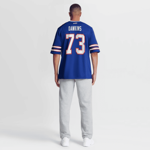 Nike Dion Dawkins Buffalo Bills Game Jersey Royal