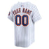 Nike New York Mets Home Limited Custom Jersey White