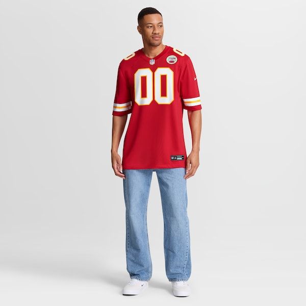 Nike Kansas City Chiefs Custom Game Jersey Red