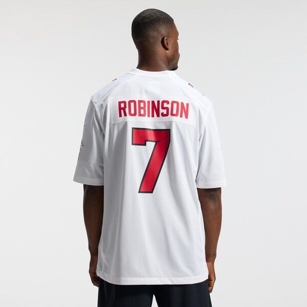 Nike Bijan Robinson Atlanta Falcons Game Jersey White