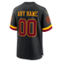 Nike Washington Commanders Hail Raiser Alternate Custom Game Jersey Black