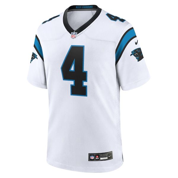 Nike Tetairoa McMillan Carolina Panthers Game Jersey White