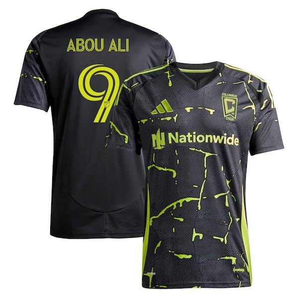 Adidas Wessam Abou Ali Columbus Crew 2025 The Goosebumps Kit Replica Jersey Black