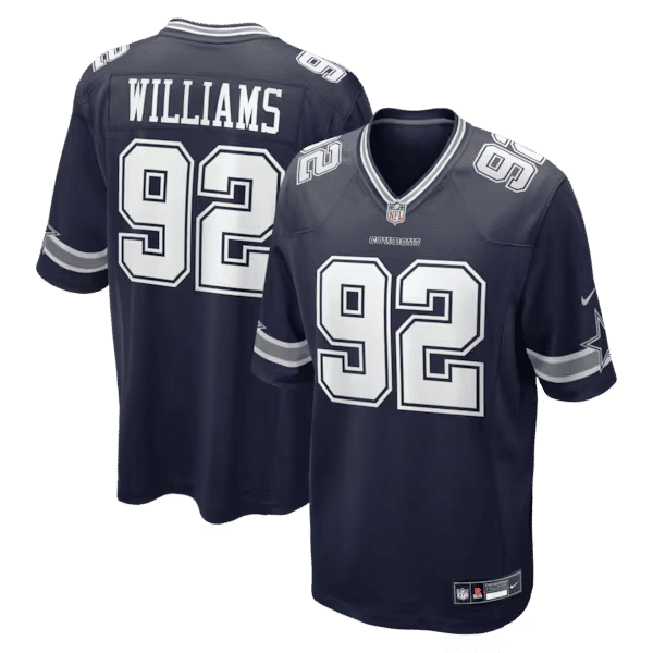 Nike Quinnen Williams Dallas Cowboys Game Jersey Navy