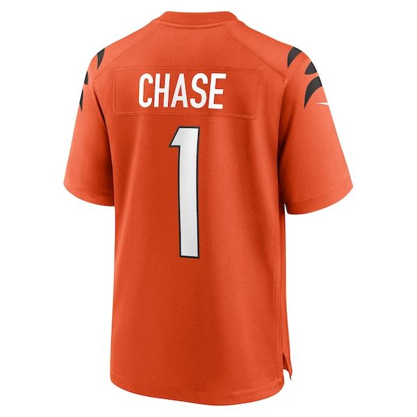 Nike Ja'Marr Chase Cincinnati Bengals Alternate Game Jersey Orange