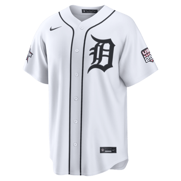 Nike Detroit Tigers 2026 All-Star Game Stars & Stripes Stadium Jersey White