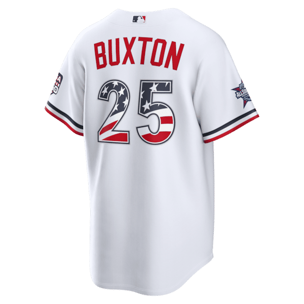 Nike Byron Buxton Minnesota Twins 2026 All-Star Edition Stars & Stripes White Stadium Jersey