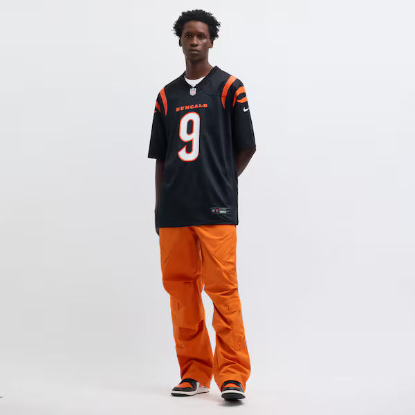 Nike Joe Burrow Cincinnati Bengals Game Jersey Black