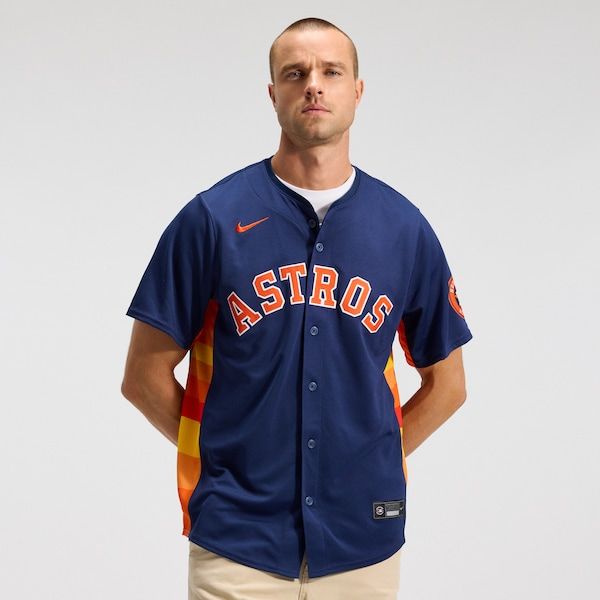 Nike Jose Altuve Houston Astros Alternate Limited Player Jersey Navy