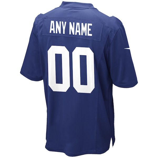 Nike New York Giants Custom Game Jersey Royal