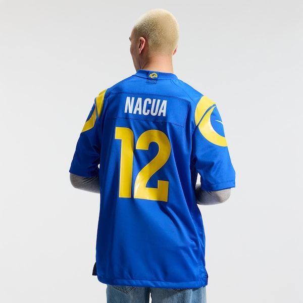 Nike Puka Nacua Los Angeles Rams Game Jersey Royal