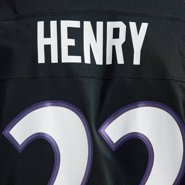 Nike Derrick Henry Baltimore Ravens Alternate Game Jersey Black