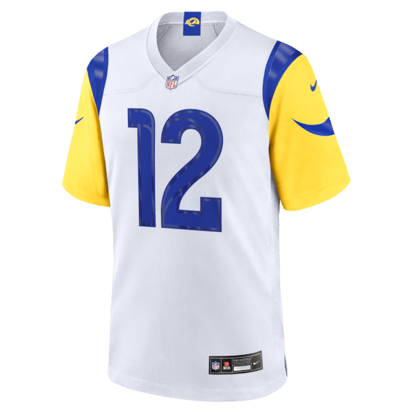 Nike Puka Nacua Los Angeles Rams Game Jersey White