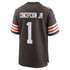 Nike KC Concepcion Cleveland Browns 2026 NFL Draft First Round Pick No. 24 Game Jersey Brown