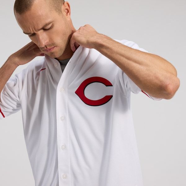 Nike Elly De La Cruz Cincinnati Reds Alternate 2 Replica Jersey White