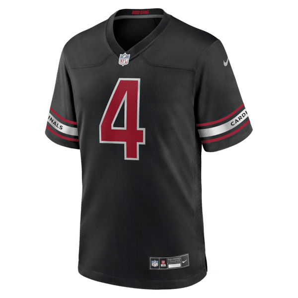 Nike Jeremiyah Love Arizona Cardinals Alternate Game Player Jersey Black
