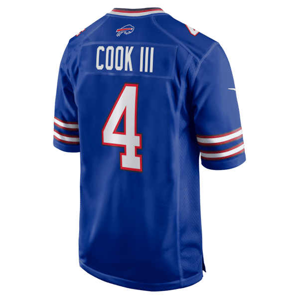 Nike James Cook III Buffalo Bills Game Jersey Royal