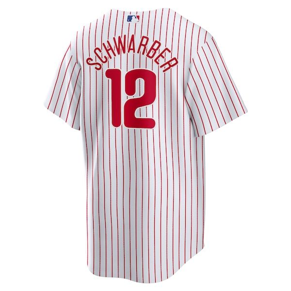 Nike Kyle Schwarber Philadelphia Phillies Home Replica Jersey White