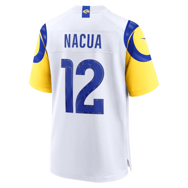 Nike Puka Nacua Los Angeles Rams Game Jersey White