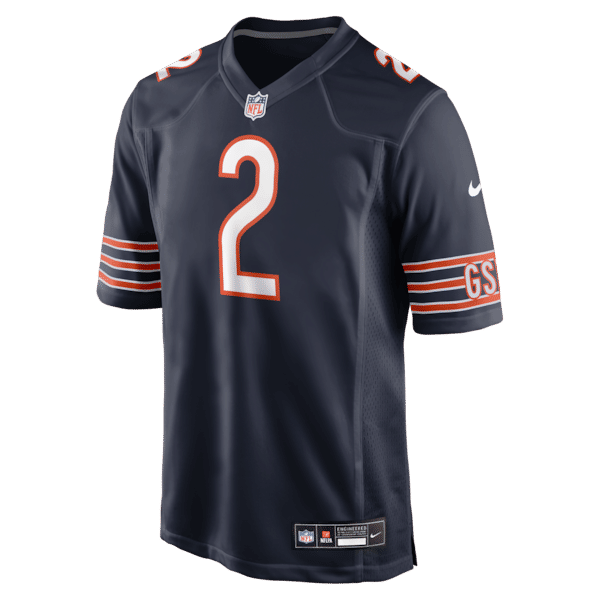 Nike Coby Bryant Chicago Bears Team Game Jersey Navy