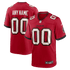 Nike Tampa Bay Buccaneers Custom Game Jersey Red