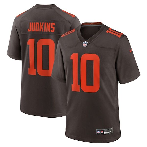 Nike Quinshon Judkins Cleveland Browns Alpha Dawg Game Jersey Brown