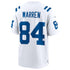 Nike Tyler Warren Indianapolis Colts Game Jersey White