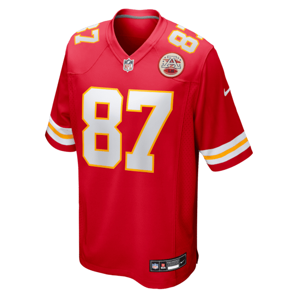 Nike Travis Kelce Kansas City Chiefs Game Jersey Red